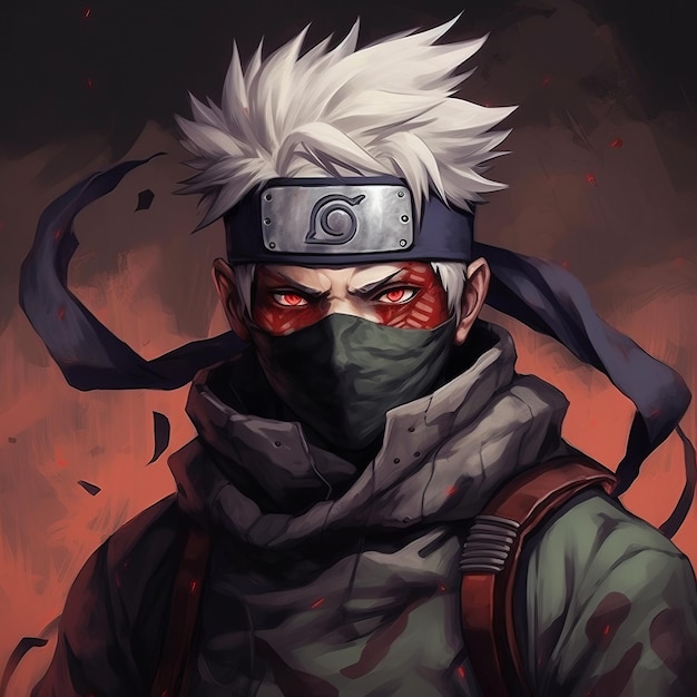 Kakashi Naruto Anime - Gráfico vetorial grátis no Pixabay - Pixabay