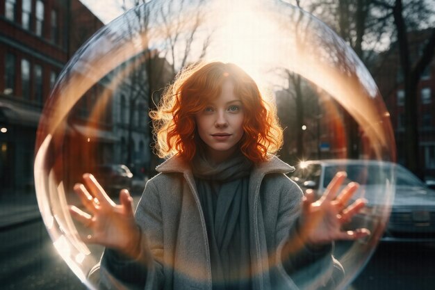 Mystical Anamorphic Lens Flares Unveiling the Hauntingly Beautiful Ring Ghost Effect in Authentic P