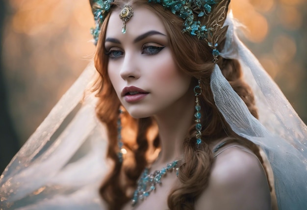 Mystical Elegance The Enigmatic Beauty of the Elven Folklore