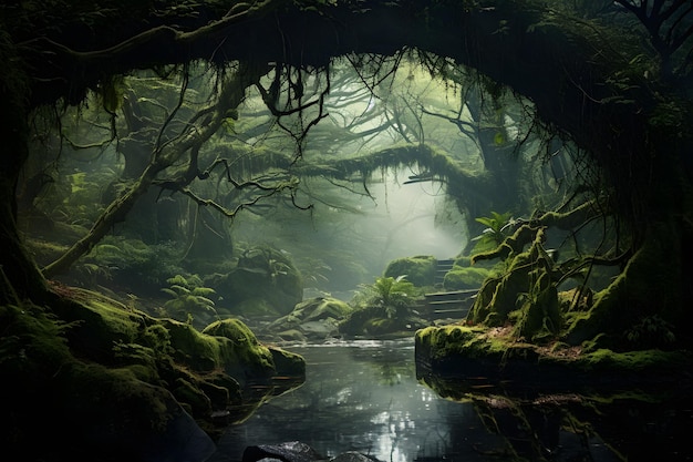 Mystical Enchanted Forest