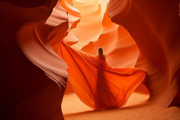 Mystical Encounters Unveiling the Spirit within Page Arizonas Famous Antelope Slot Canyon USA 9