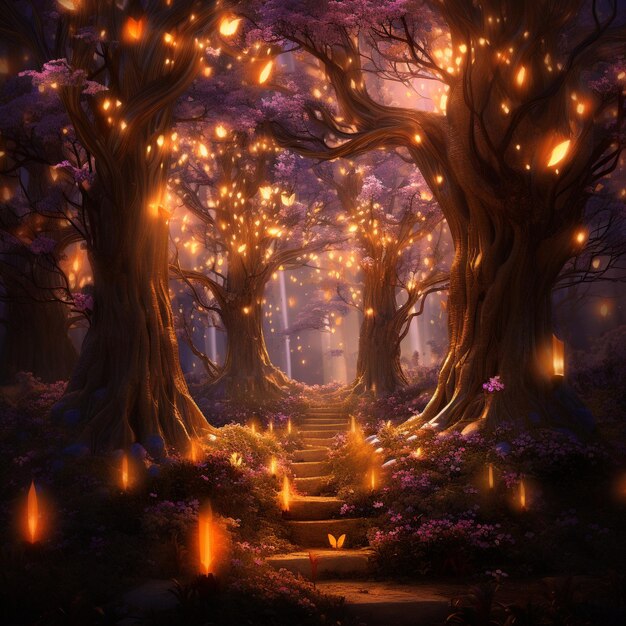 Mystical Forest of Fantasies