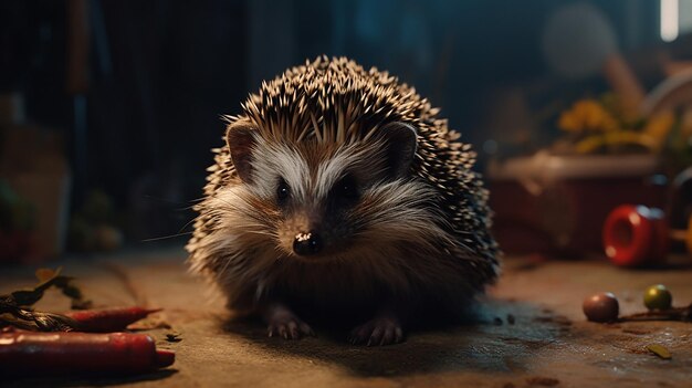 Mystical Hedgehog Epic Cinematic Color Grading