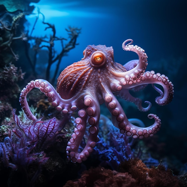 A mystical octopus