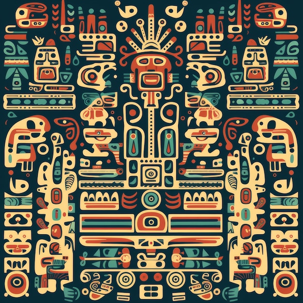 Mystical Patterns of the Ancient Maya Exploring Tribal Ethnic Art