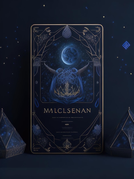 Premium AI Image | Mystical tarot card collection