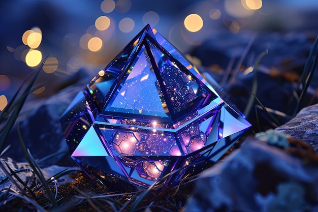 Mystieke Holografische Icosahedron