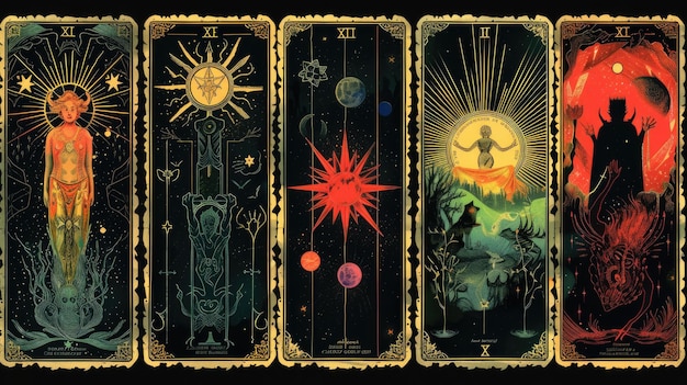 Mystieke waarzeggerij tarot kaarten een krachtig hulpmiddel voor spirituele leiding en inzicht een glimp
