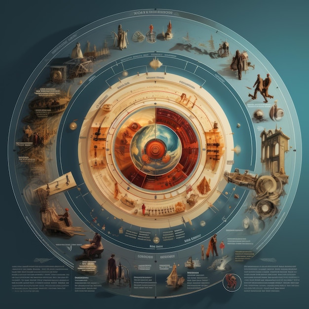 Mystifying Time Travel Exploring Complex Infographics