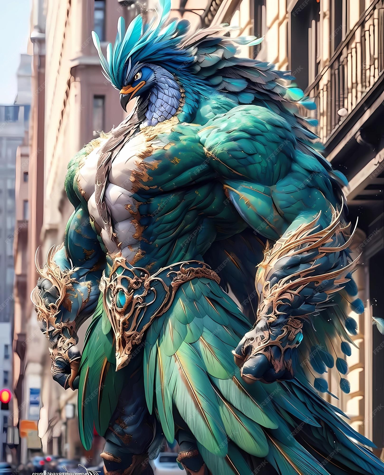 Premium AI Image | The Mythical Warrior