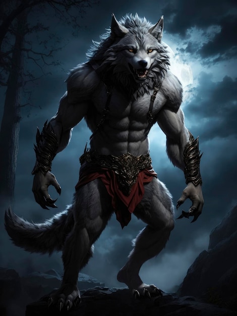 Mythological Animal Loup Garou