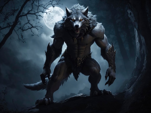 Mythologisch dier Loup Garou