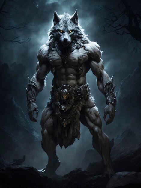 Mythologisch dier Loup Garou