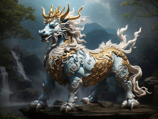 Mythologisch dier Qilin