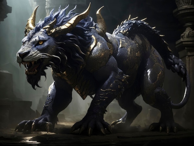 Mythologische Dier Chimera