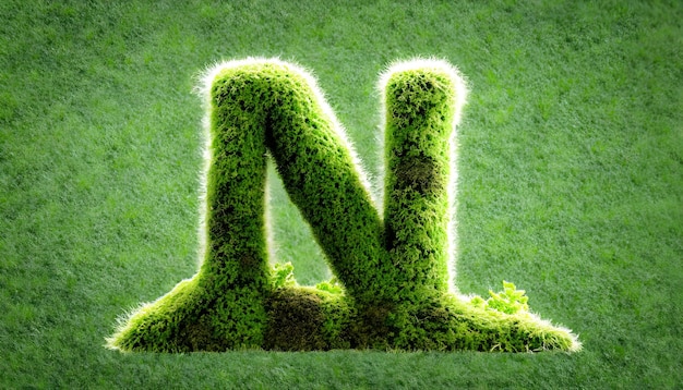 N alphabet letter