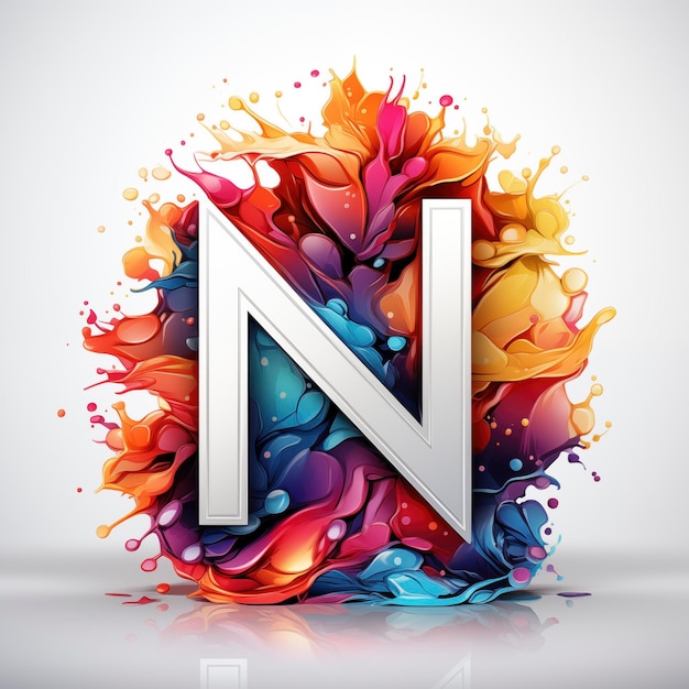 Photo n letter logo design idea