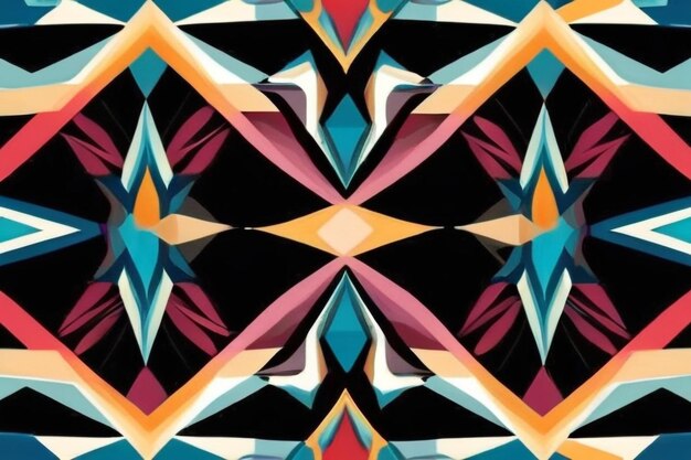 Naadloos abstract geometrisch patroon Vector illustratie