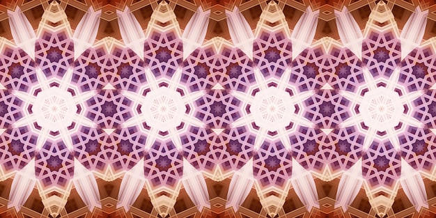 Naadloos abstract streeppatroon Brede naadloze textuur Kaleidoscoop