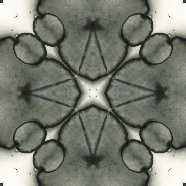Foto naadloos abstract vierkant patroon. alcoholinkt in de moderne kunst. mandala