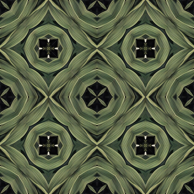 Naadloos achtergrondpatroon Abstract kaleidoscoop stofontwerp textuur