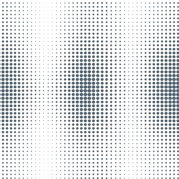 Naadloos cirkelhalftone patroonontwerp