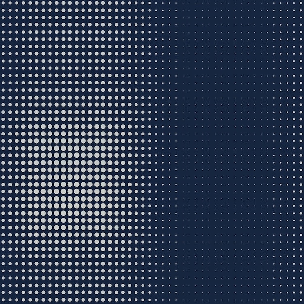 Naadloos cirkelhalftone patroonontwerp