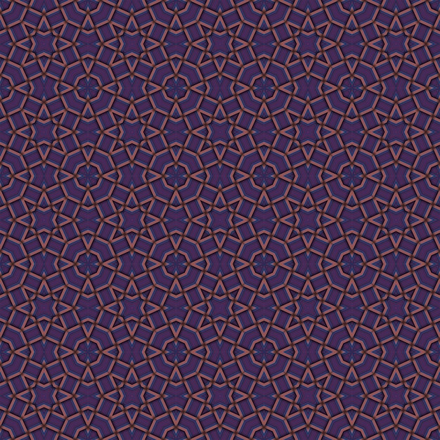 Naadloos gevlochten patroon van lijnen Vierkantig abstract patroon Gewoven stof textuur