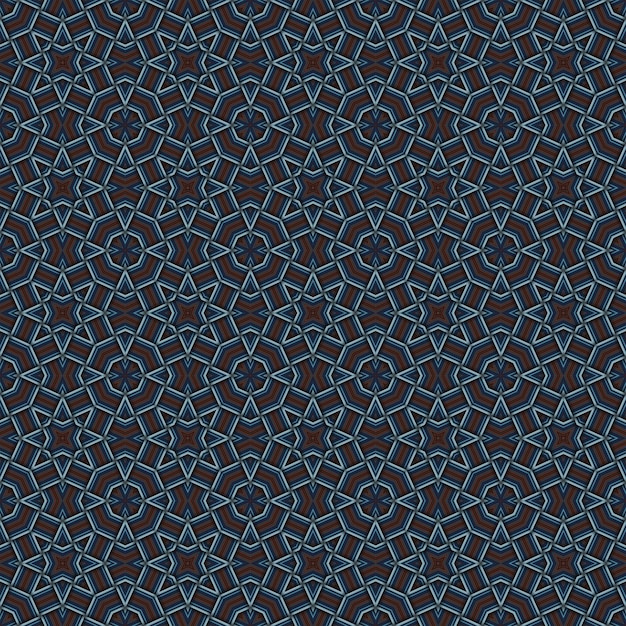 Naadloos gevlochten patroon van lijnen Vierkantig abstract patroon Gewoven stof textuur
