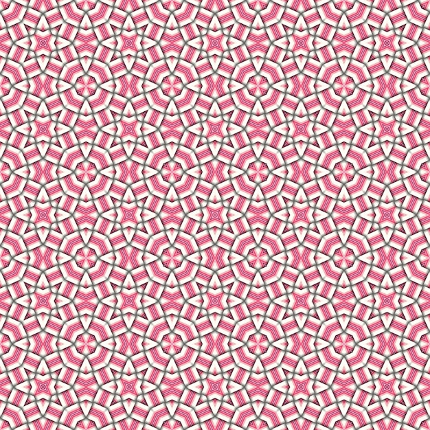 Naadloos gevlochten patroon van lijnen Vierkantig abstract patroon Gewoven stof textuur