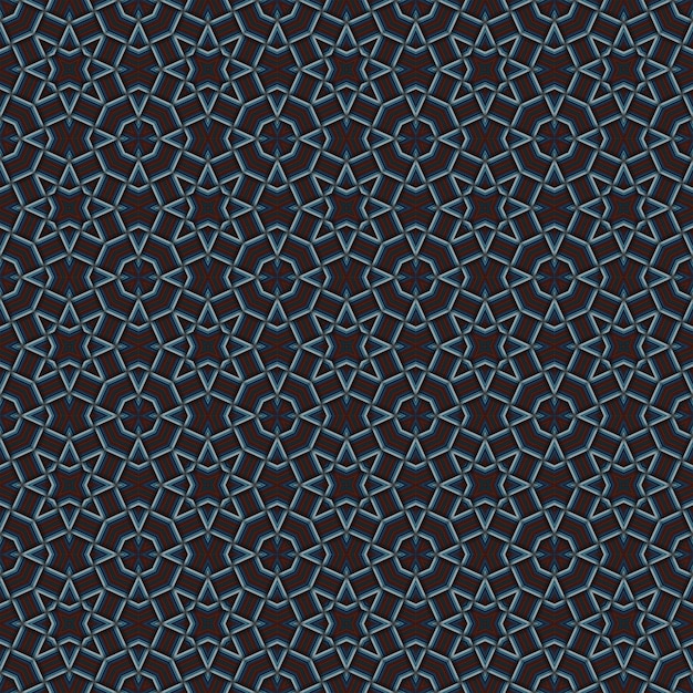 Naadloos gevlochten patroon van lijnen Vierkantig abstract patroon Gewoven stof textuur