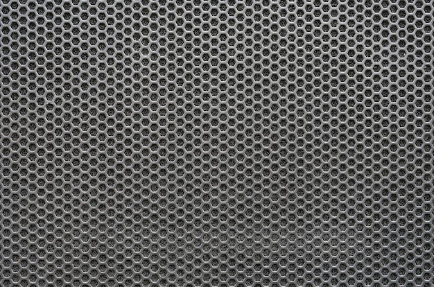 Naadloos hexagon geperforeerd metaalgrillpatroon