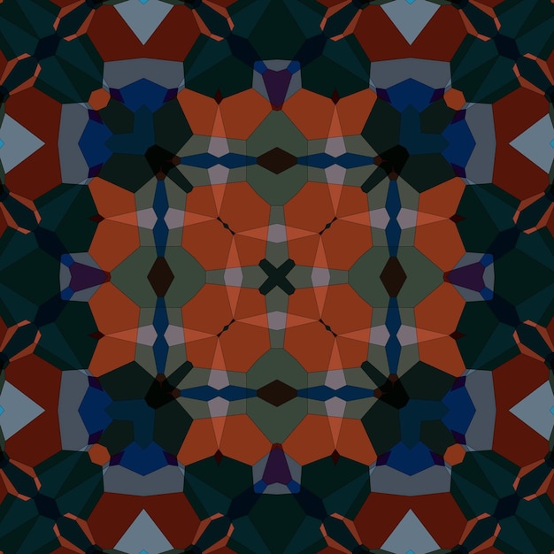 Foto naadloos kaleidoscooppatroon textuurkunst
