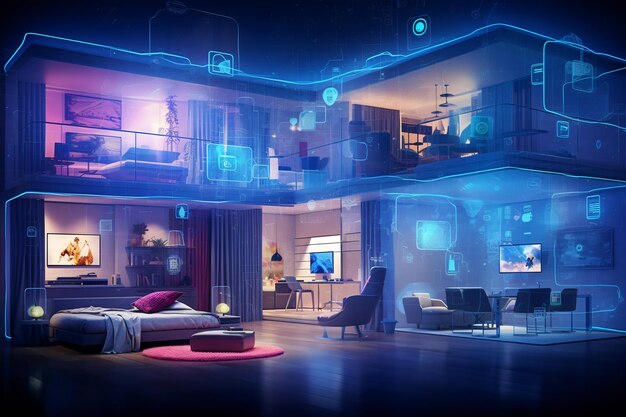 Naadloos leven verhoogt het comfort en de efficiëntie met Smartphone-gecontroleerde Smart Home-systemen