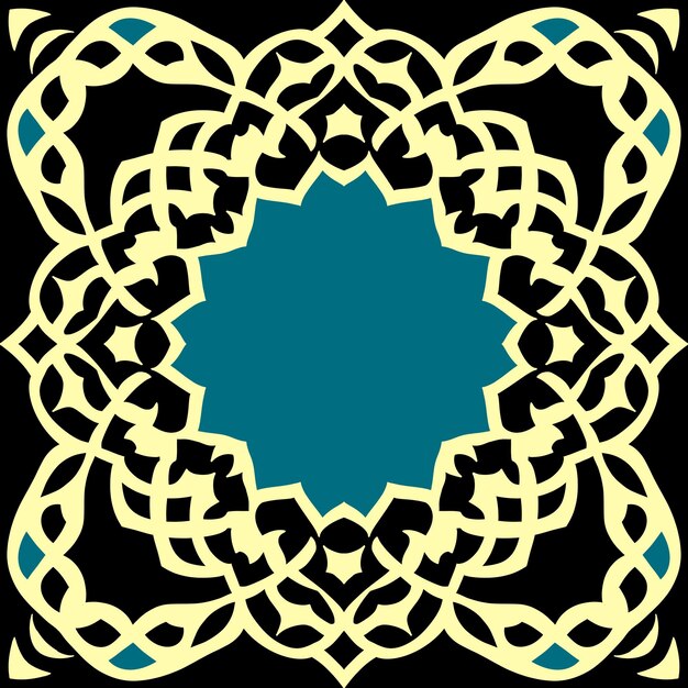 Foto naadloos patroon abstract geometrisch islamitische achtergrond boho batik patroon tribale etnische naadloos