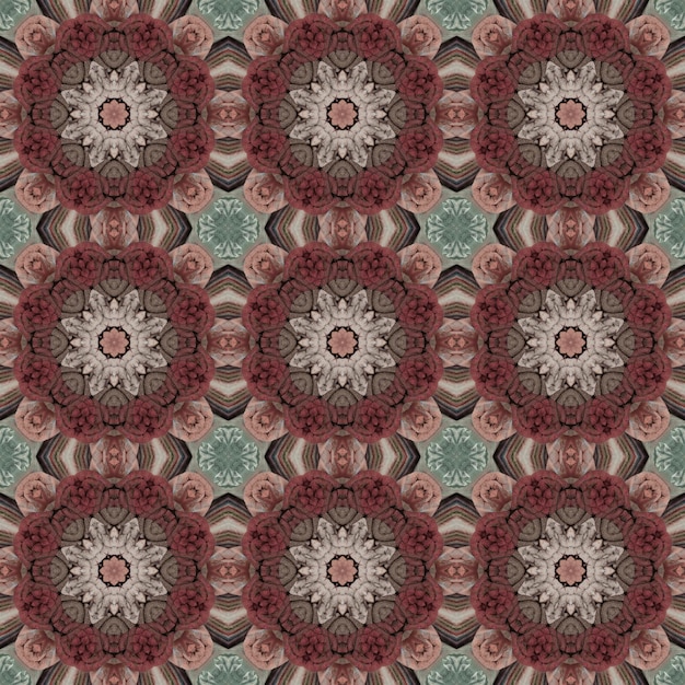 Naadloos patroon Geometrisch patroon voor afdrukken en decoratie Caleidoscooptextuur