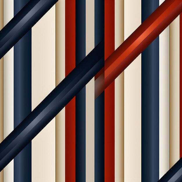 Naadloos patroon met rode witte en blauwe kleuren