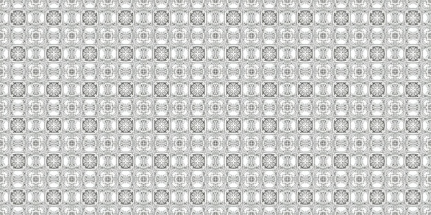 Naadloos patroon van zilveren romben op een witte achtergrond