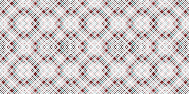 Naadloze abstracte Schotse patronen Patronen van ruiten en lijnen Digitale willekeurige patronen
