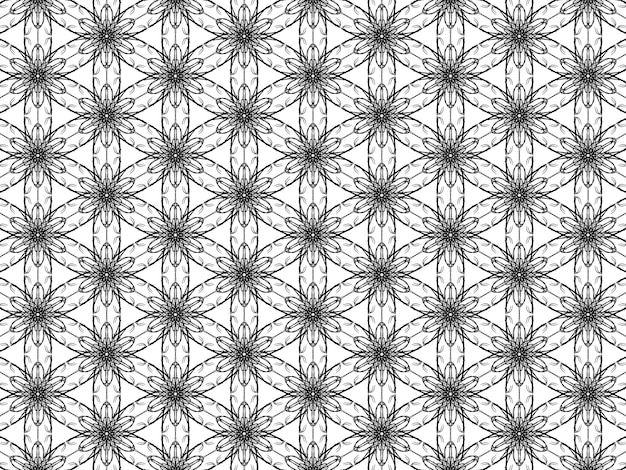 Naadloze geometrische patroon moderne achtergrond