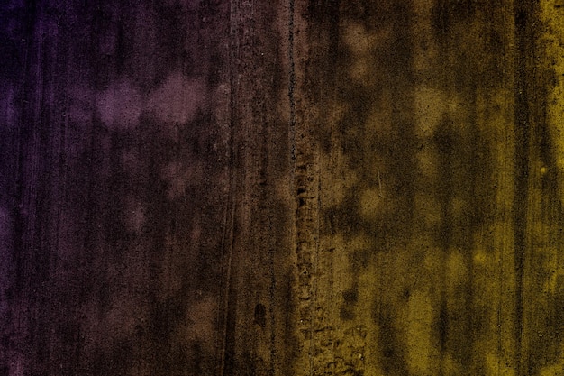 Naadloze gradiënt gekleurde donkere grunge muur oppervlak voor achtergrond