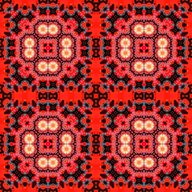 Foto naadloze kaleidoscooppatronen de textuur is abstract