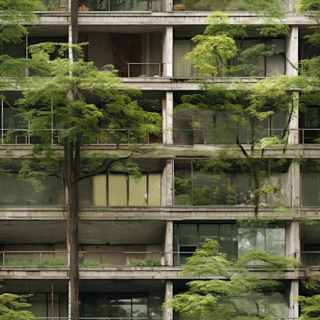 Foto naadloze textuur de gevel van het gebouw