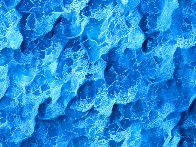 naadloze textuur ijs draak huid draak huid in blauwe kleuren stukken ijs briesjes wind bevroren