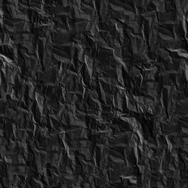 Naadloze zwart papier textuur Ruw korrelig zwart materiaal Stijlvolle artistieke achtergrond voor design