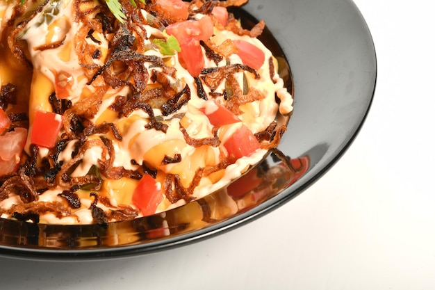 나초, 맛있는 패스트 푸드, 아랍어 레스토랑, 가벼운 음식 조리법