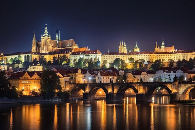 Foto nacht praag