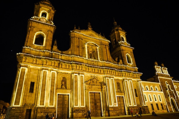 Nacht stad bogota