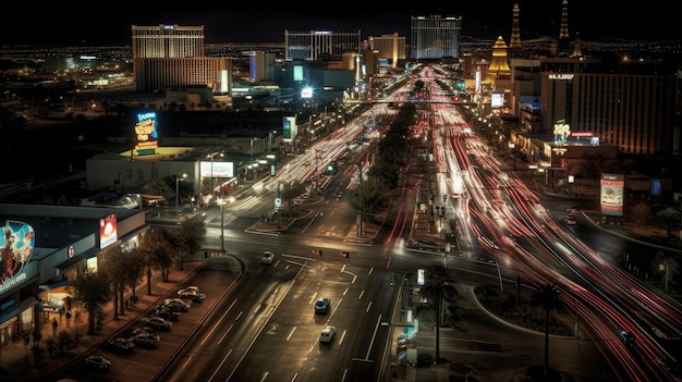 nacht stad landschap panorama reed shot weergave 16k ultrawide shot professionele dji pro mavic belichting