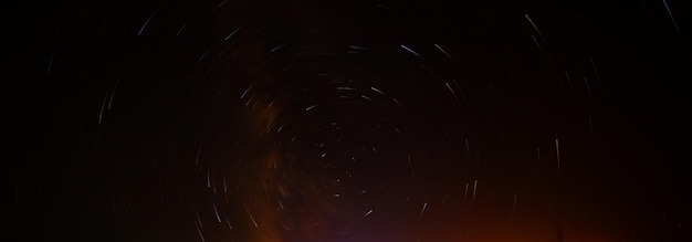 Nacht sterrenhemel Melkweg Abstracte donkere achtergrond